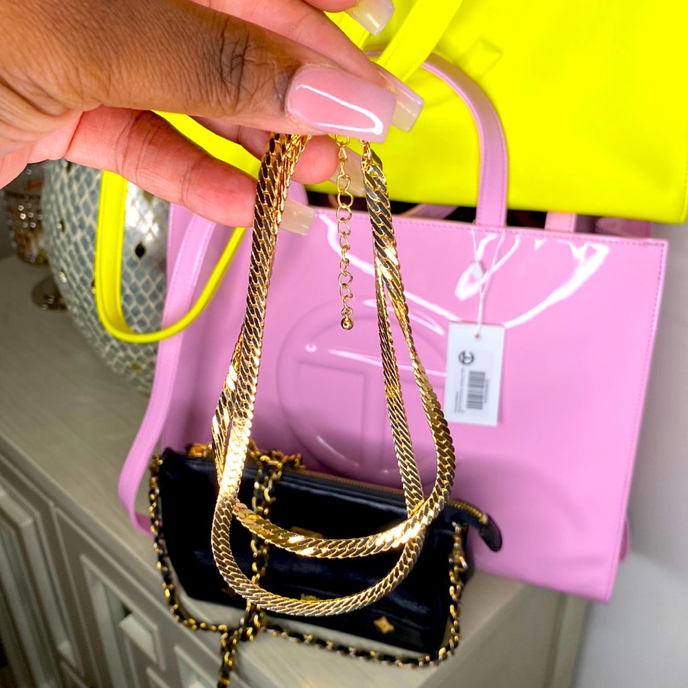 LIVE SHOW| 2-Chain Layered Gold Necklace~ NWOT